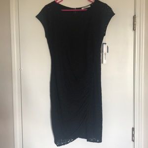 DKNY Black Eyelit Dress